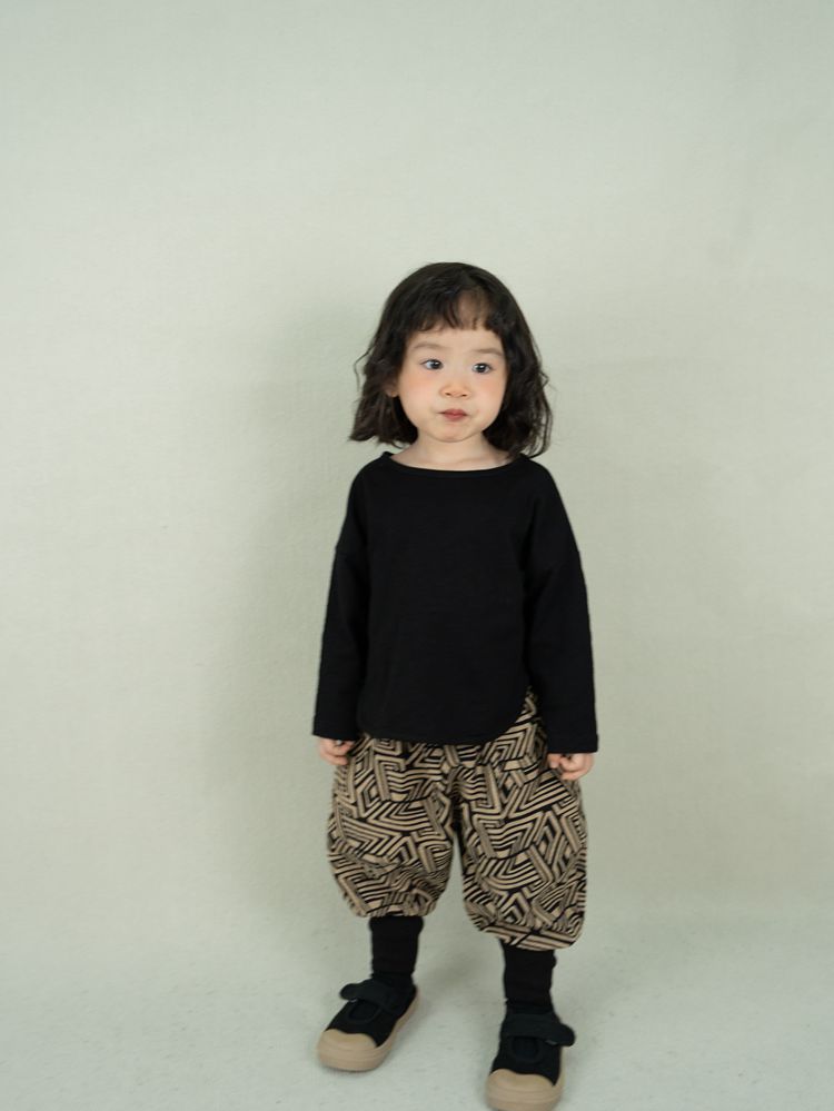 Maglietta a maniche lunghe per bambini Primavera Autunno Nuovo prodotto Edizione coreana Ragazzi e ragazze Maglietta a fondo largo in cotone di bambù_voghion.com