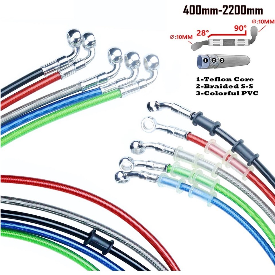 Supply 3.2*7.5MM color brake oil pipe motorcycle oil pipe tram brake pipe any size can be