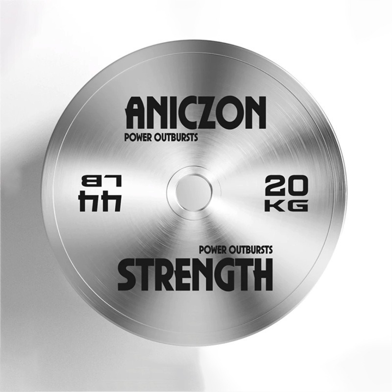 Barbell competitiva PU color envoltura barbell gimnasio fuerza comercial mano agarrar barbell volador profesional