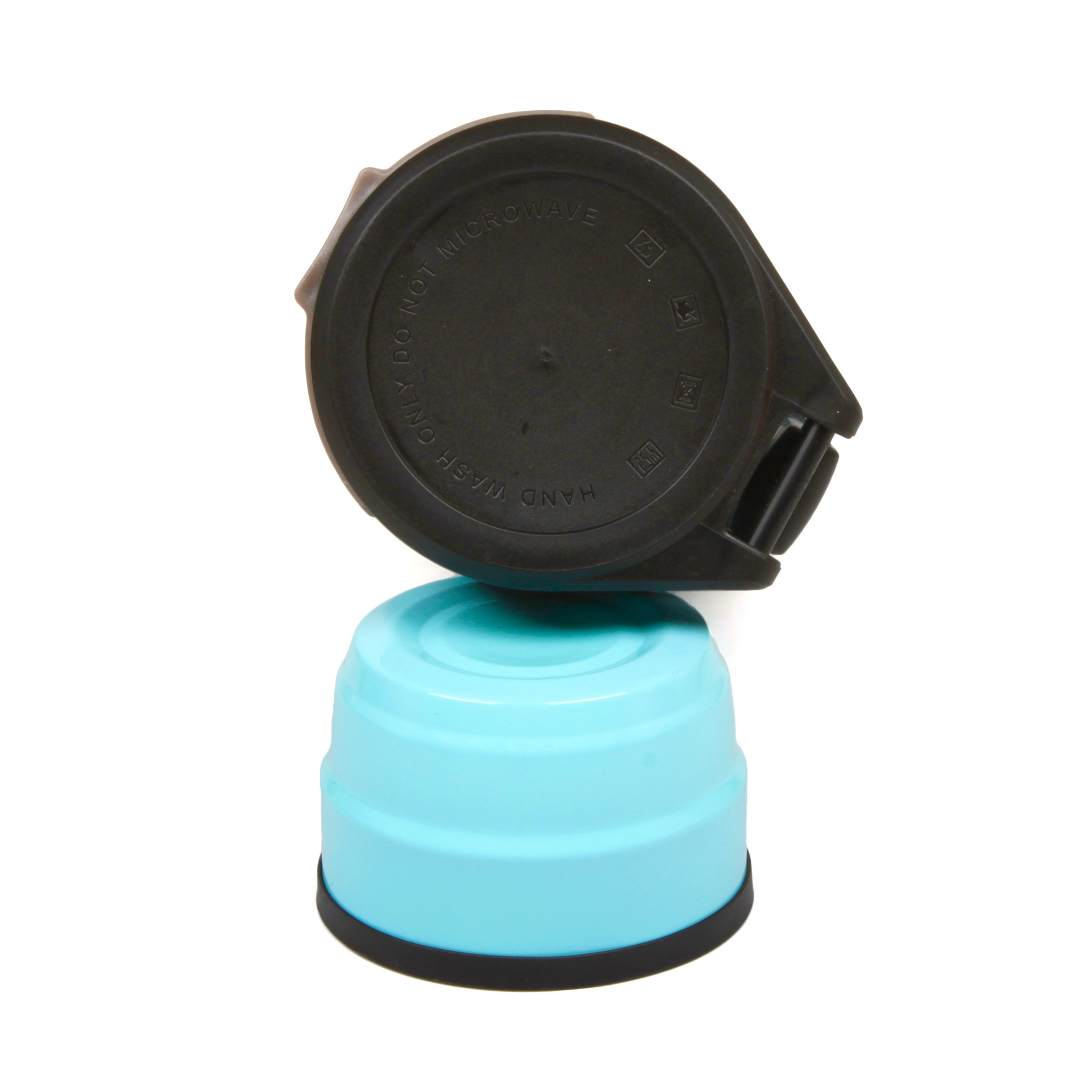 Popular de acero inoxidable hervidor de agua con aislamiento al aire libre portátil de viaje creativo Prensa de doble tapa sellada 1.2L hervidor