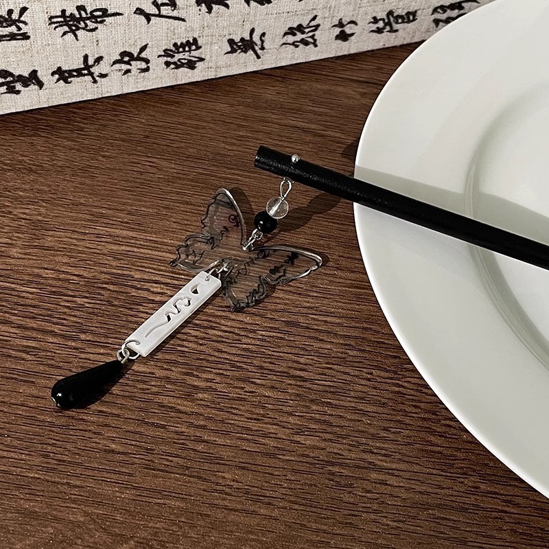 Pinzas de cabello de madera de sándalo para mujeres nuevas pinzas de madera chinas antiguas de alta calidad pinzas de cabello de madera simple sensación moderna pinzas al por mayor