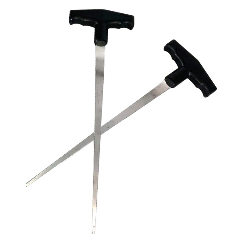 En stock suministro de alambre de guía de cable de acero en forma de T alargado de alambre de acero Dispositivo de roscado de reparación de automóviles herramienta de alambre guía especial