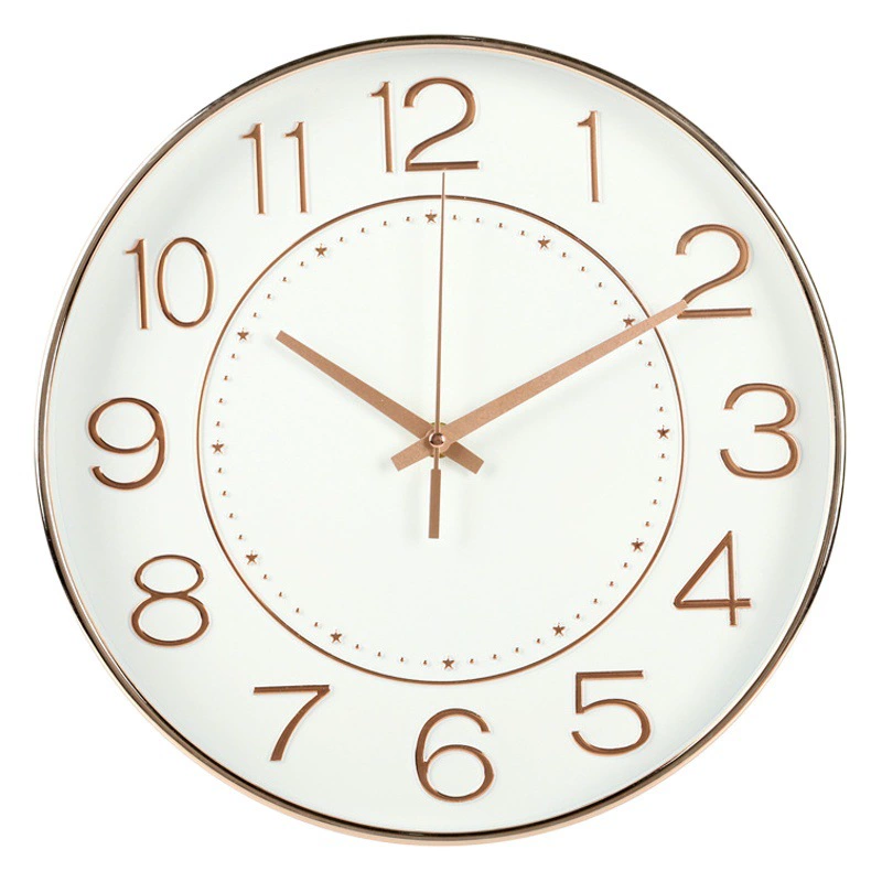 [8 дюймов 20 см] Основные часы настенные часы для гостиной творческие часы настенные часы простые Семейные бесшумные кварцевые часы