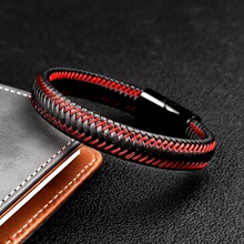 P 36983 Stains Steel Wire Bracelet ����ָ�˿�����¿�ŷ��