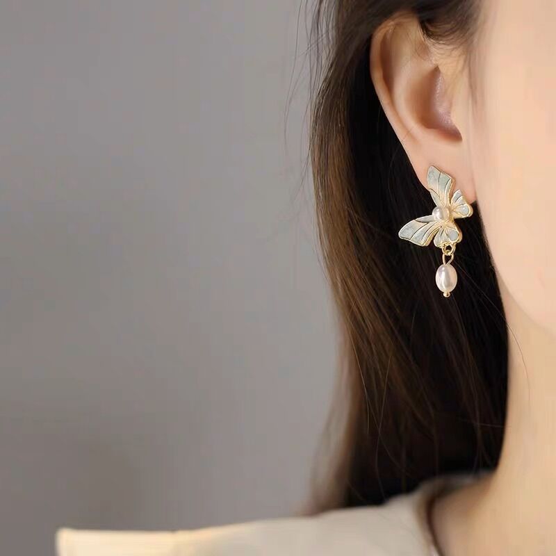 Mori eardrops nicho diseño mosquito bobina clip de oreja pendientes populares para las mujeres