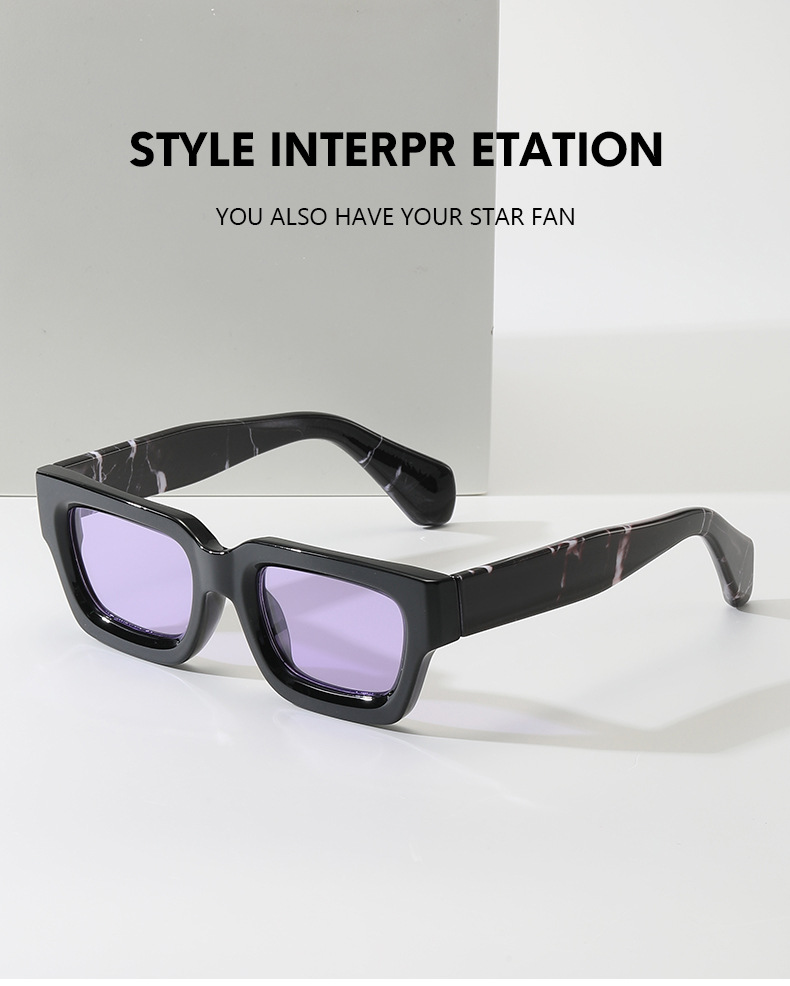 65g Weight Full Frame Glasses Structure Sunglasses Classification PC, UV400 Protection Lens Material Square Glasses Style Outdoor Occasion Solid Color Pattern Unisex Gender Fashion Style Grey, Black Color Fashion Solid Color PC UV400 Protection Square Full Frame Women's Sunglasses 无