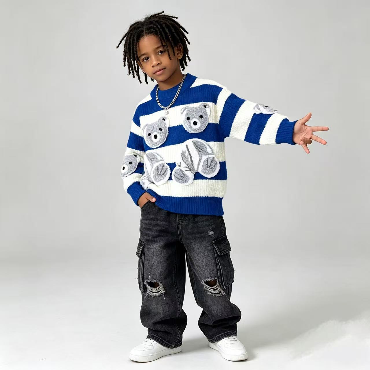 Children's winter sweater