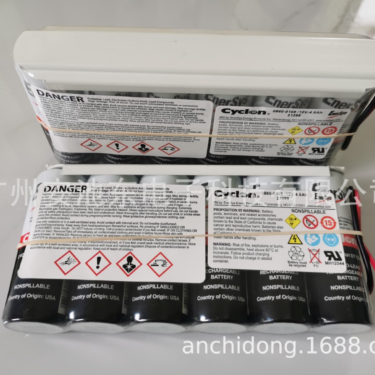 cyclon 西科龙  0860-0109 12V4.5AH 美国