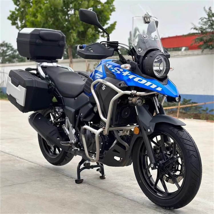 新款铃木DL250拉力越野摩托车骊驰GW250CC电喷双缸水冷旅行版街车
