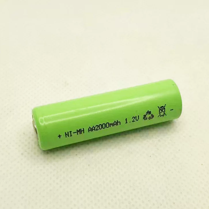 AA2000MAH 1.2V No. 5 No. 5 flat -head rechargeable battery