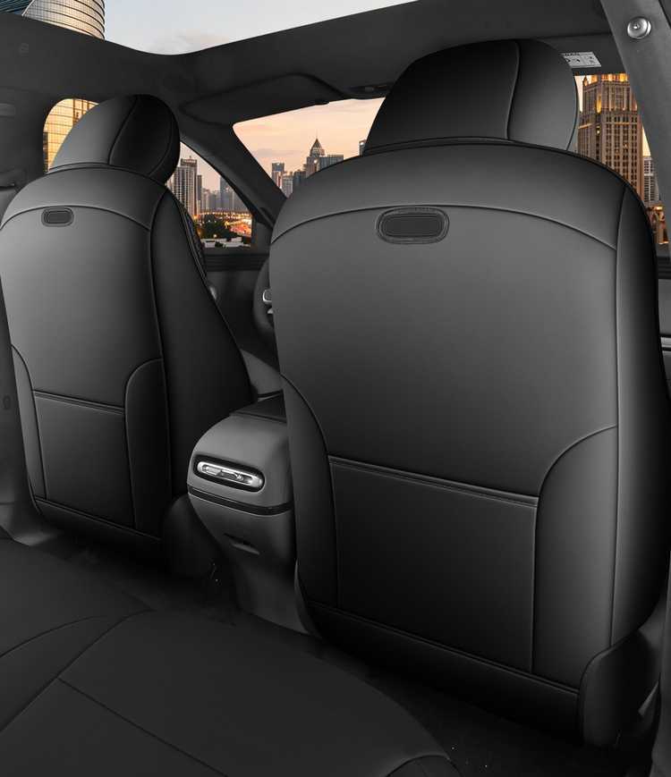 New custom-made perforated leather car seat covers for the XPeng MONA L03, offering full coverage and enhanced durability