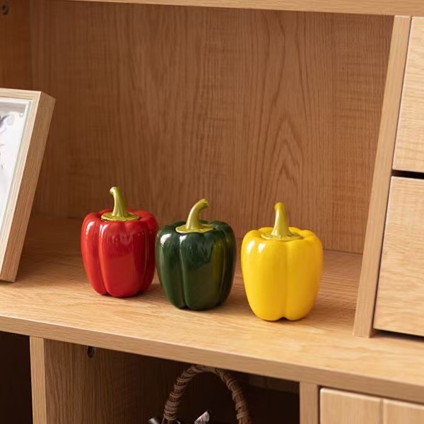 Vegetales artificiales transfronterizos, chiles, hojas de té, frascos sellados, frascos de almacenamiento estilo chino, velas de aromaterapia, artesanías decorativas
