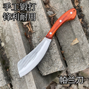 不锈钢榴莲刀剥皮刀香蕉刀菠萝蜜甘蔗户外露营野外帕兰砍柴刀-阿里巴巴