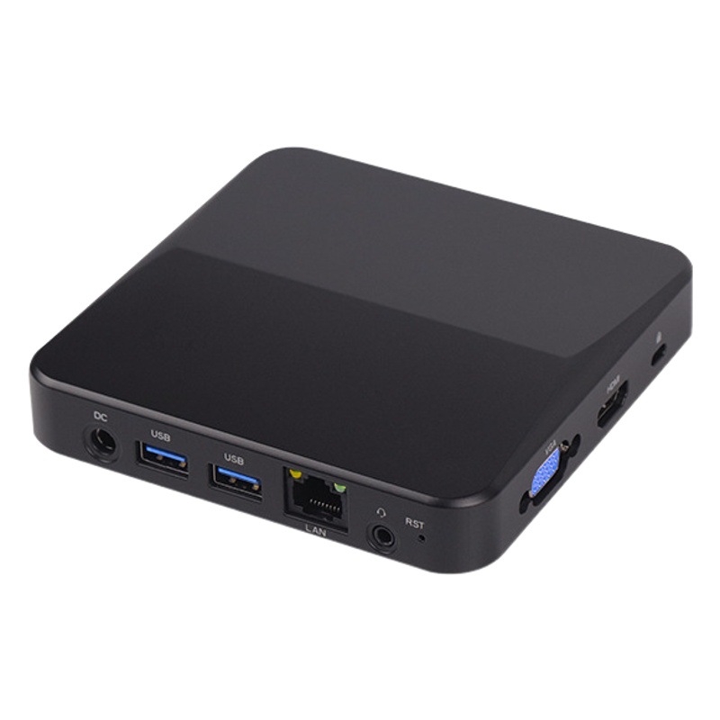 J4125 mini anfitrión de la computadora mudo estudiante Ordenador de oficina en casa Sistema Windows11 mini pc