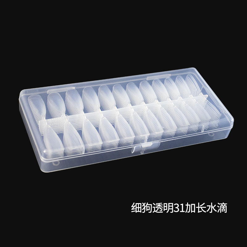 Thin Dog Transparente 31 Gotas de Agua Largas Caja de 240 Comprimidos