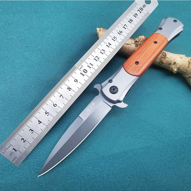 户外登山便携式折刀多功能水果刀高硬度野外折刀迷你防身户外小刀