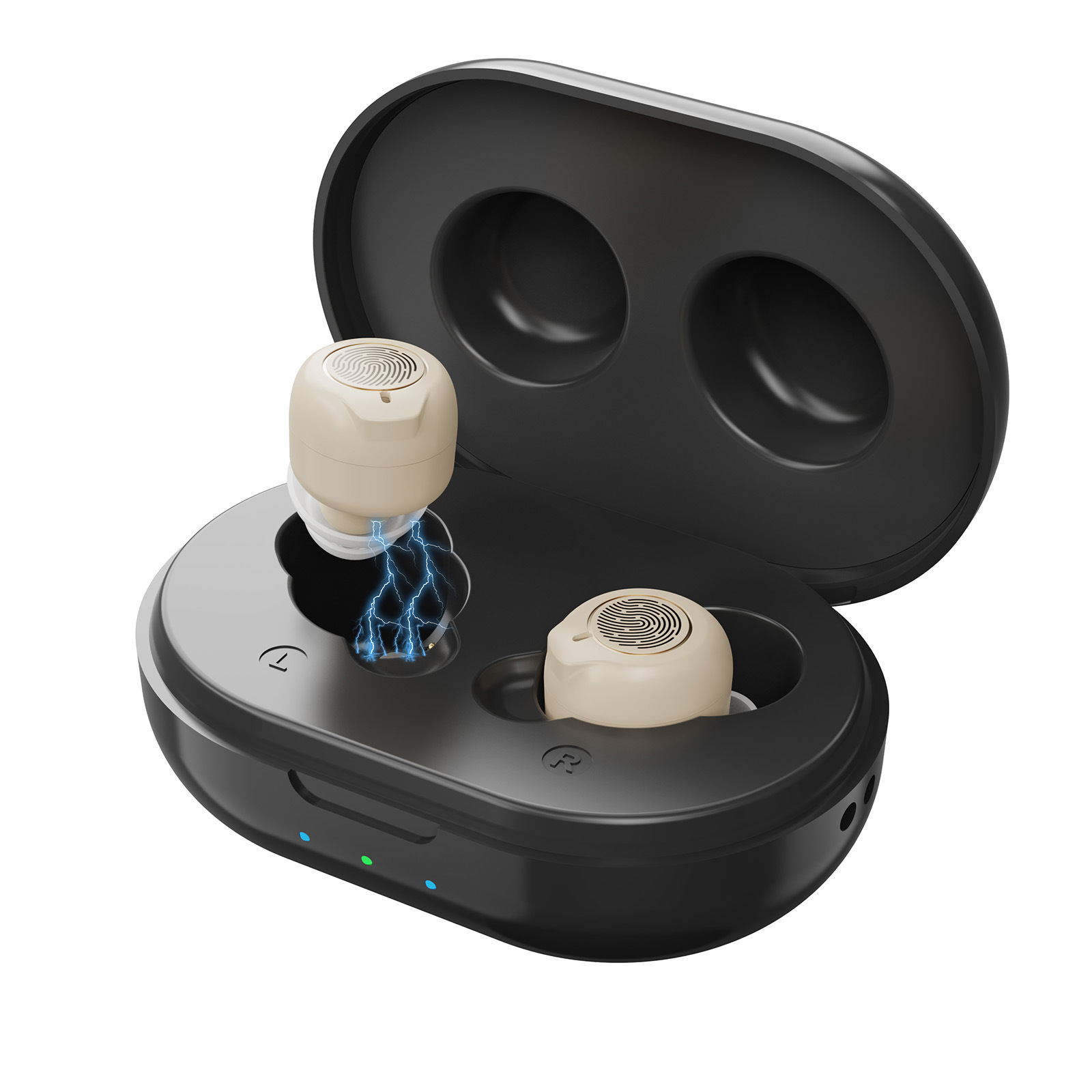 クロスボーダーcicノイズ補聴器老人充電音アンプhearing aid補聴器部品卸売り