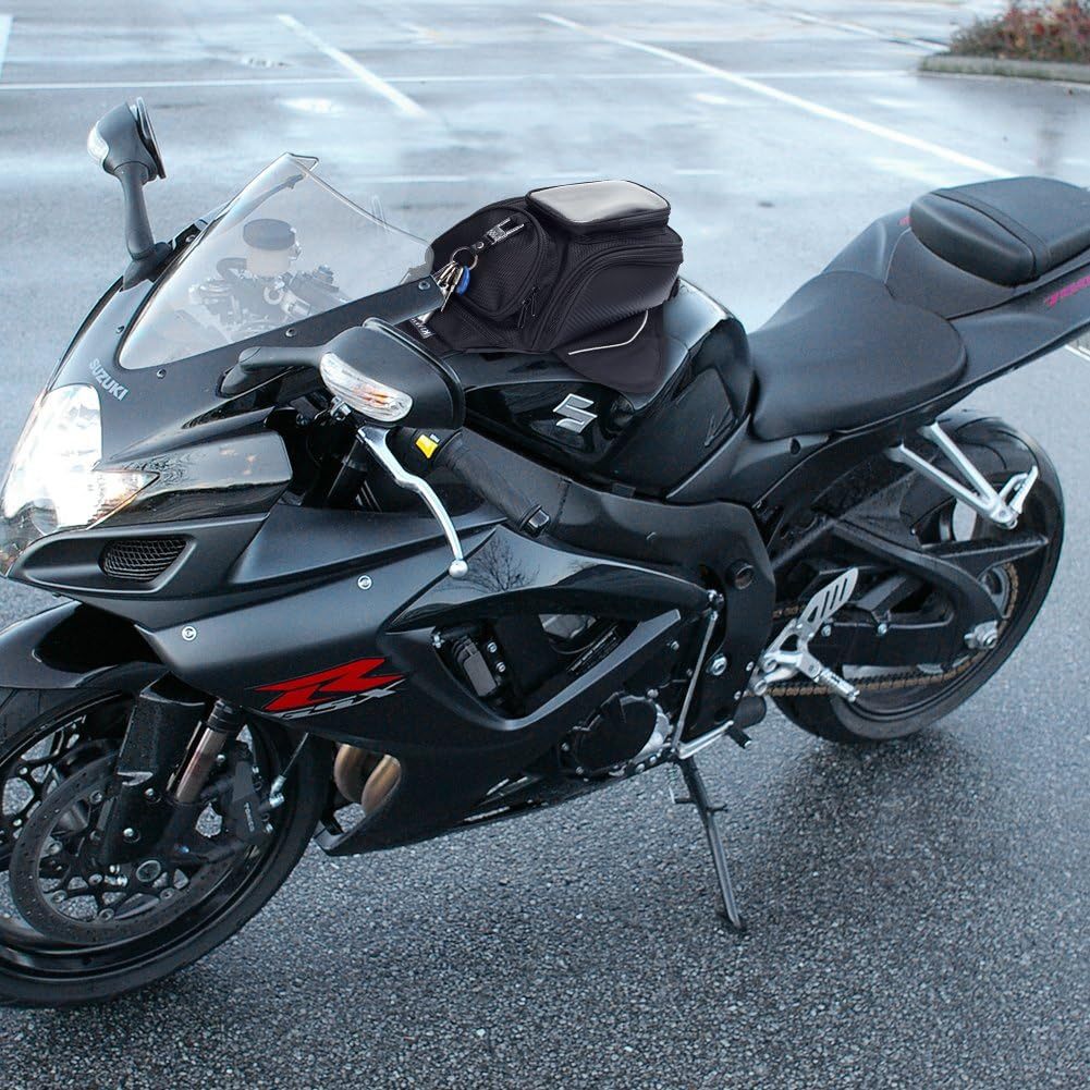 Motorcycle Magnet Bag Touch Navigation Fuel Tank Bag Dustproof Bag Motorcycle Fuel Tank Bag Rider Shoulder Bag Waist Bag Equipment