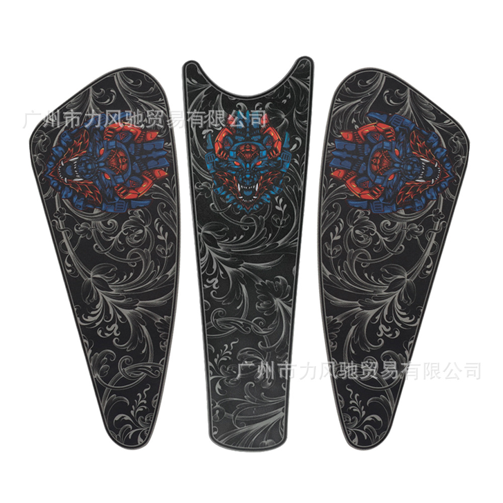 Aplicable Harley 883N XL1200 Etiqueta del tanque de combustible de la motocicleta Etiqueta del costado del tanque de combustible Etiqueta decorativa impermeable modificada