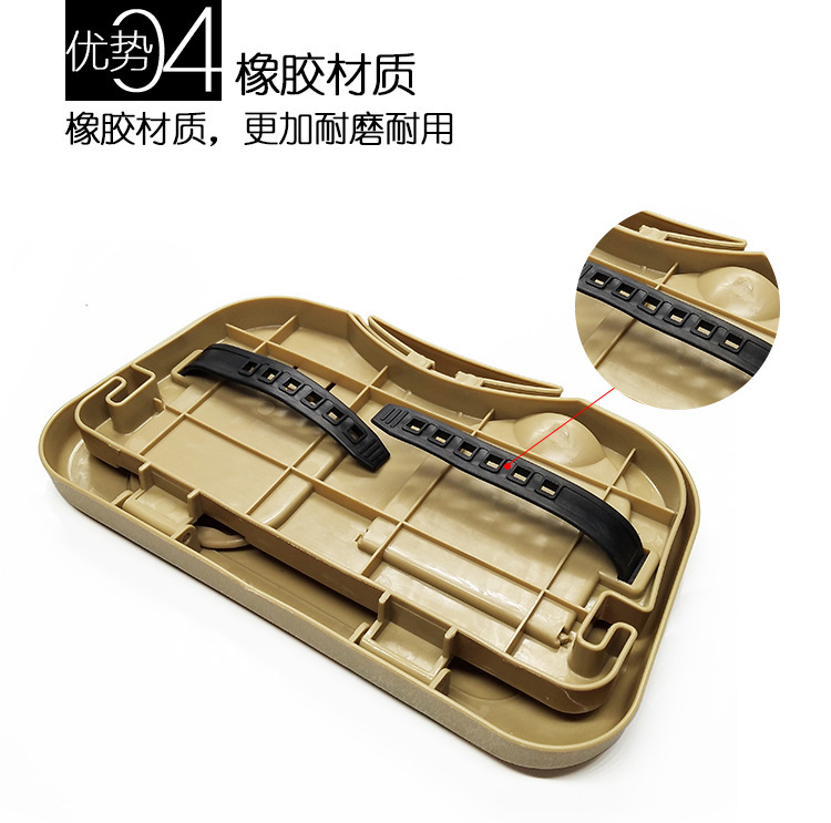 Car rear seat foldable water cup holder car dining plate multifunctional beverage cup holder car storage tray dining table