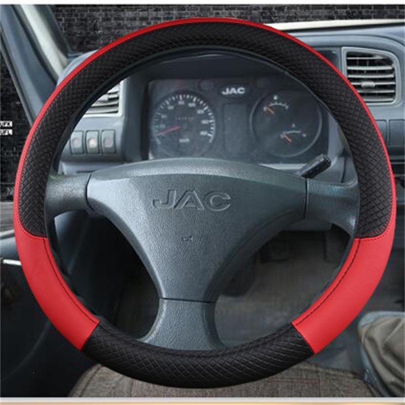 Large Truck Steering Wheel Cover, Universal for All Seasons, Suitable for Small Cars, D-Type Vans, Buses, 36-50cm Handlebar Cover with a Comfortable Grip