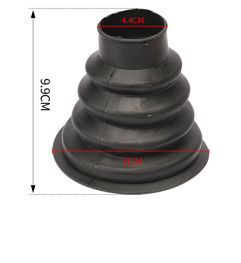 【-40 ℃ Anti-Freeze】Dust-Proof Rubber Cover for Foot Brake Pedal of Electric Tricycle, Specifically for Northeast Use