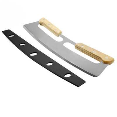 Stainless steel handle Pizza Wooden handle Pizza Pisa Hob flour baking tool