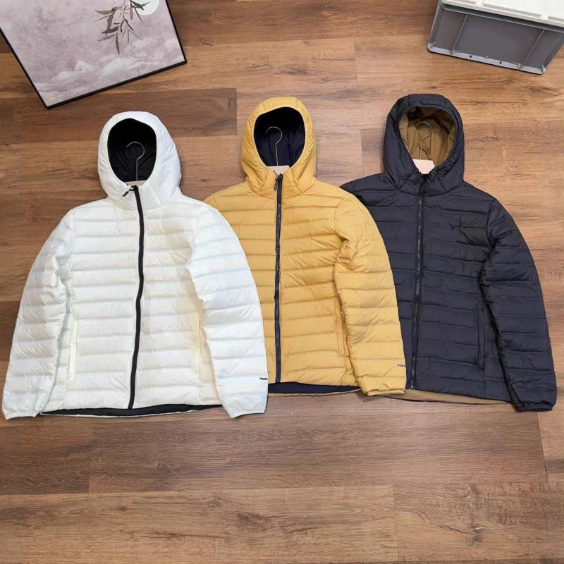 Beijia's Same Style Autumn and Winter Export Outdoor Waterproof and Windproof Sports Reversible down Jacket Lightweight Warm Jacket for Men and Women