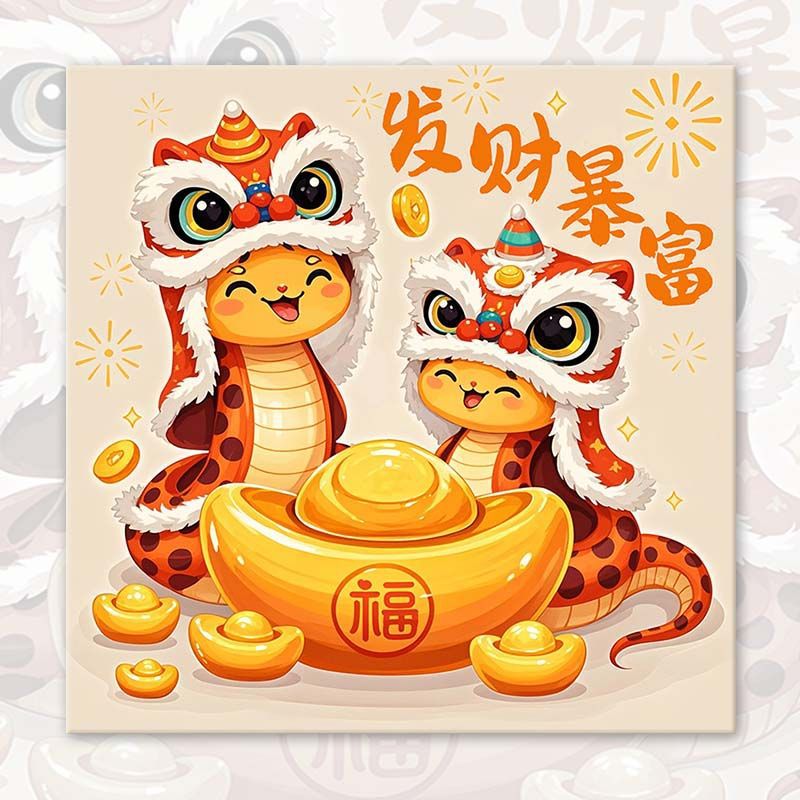 Q version of the snake year 2