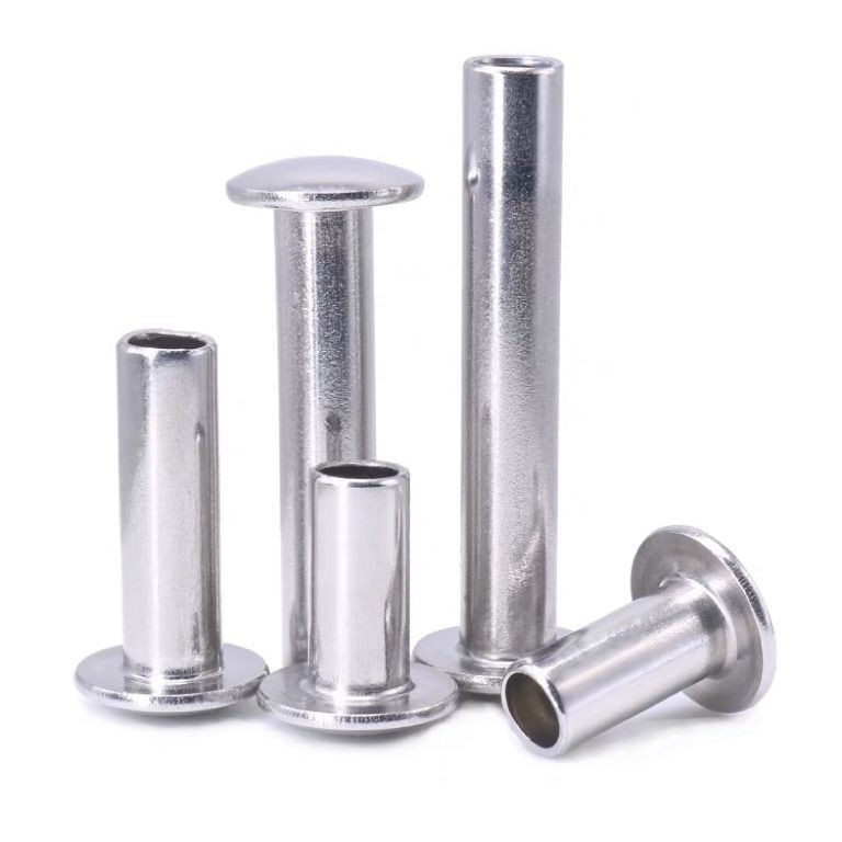 304不锈钢扁圆头半空芯铆钉GB873大扁头∮2 ∮2.5 ∮3∮3.5∮4/50