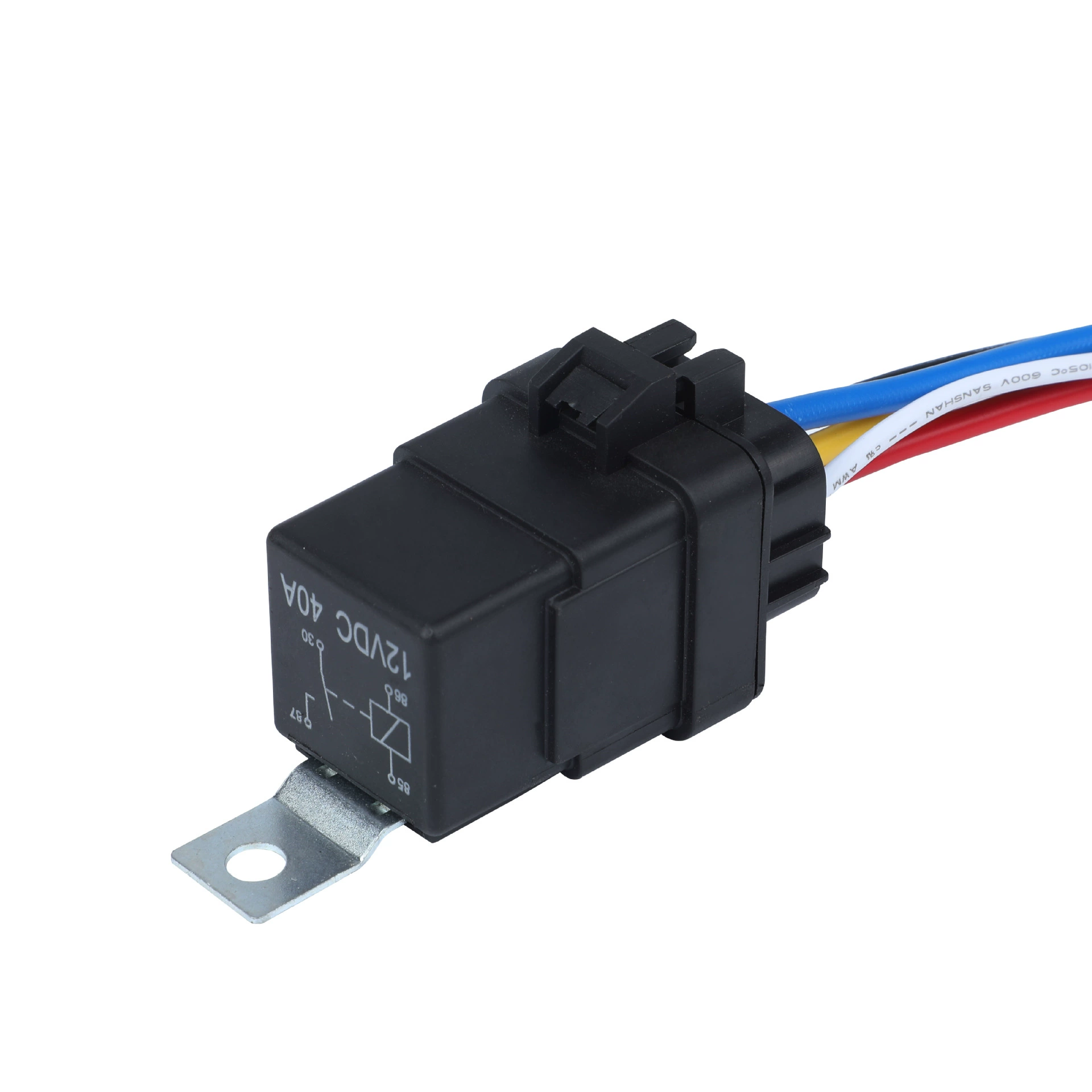 Waterproof relay, suspenders, 40, 12v, 24v