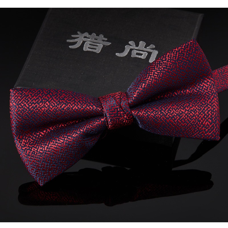 버건디 001 나비넥타이