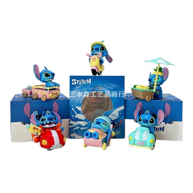 Минифигурка (Stitch) Changyou, набор из 6 шт. — транспорт и аксессуары, в собранном виде, 0,12 кг