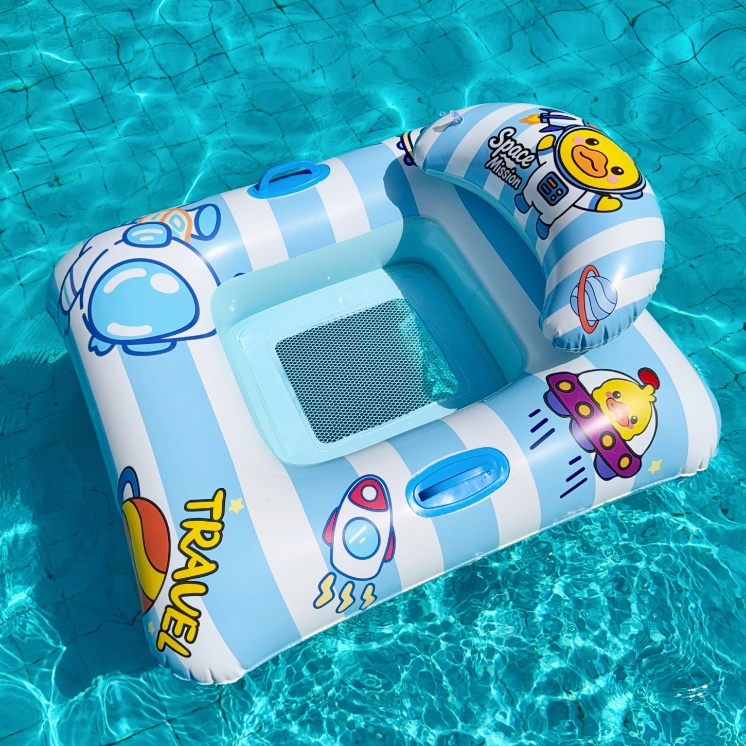 Piscina de viento minimalista círculo de natación de vacaciones círculo de natación para adultos niños sillón de piscina infinita para tomar fotos de diapositivas flotantes