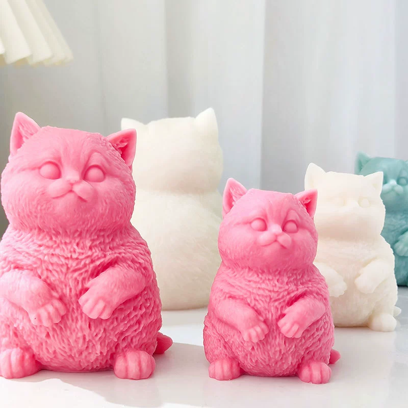 Cute mold, candle, toy, DIY, anti-stress
