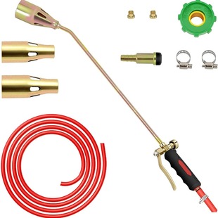 Portable propane weeding gun liquefied gas fire gun torch waterproof heating hair burning torch cross-border hot sale