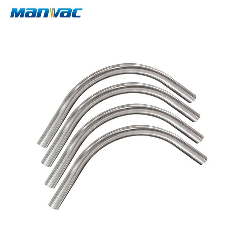 厂家供应工业注塑2.5寸大弯管 广东注塑辅机不锈钢输送管道配件