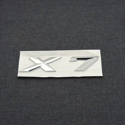 Car logo — Black Replacement - x7-silver-replacement