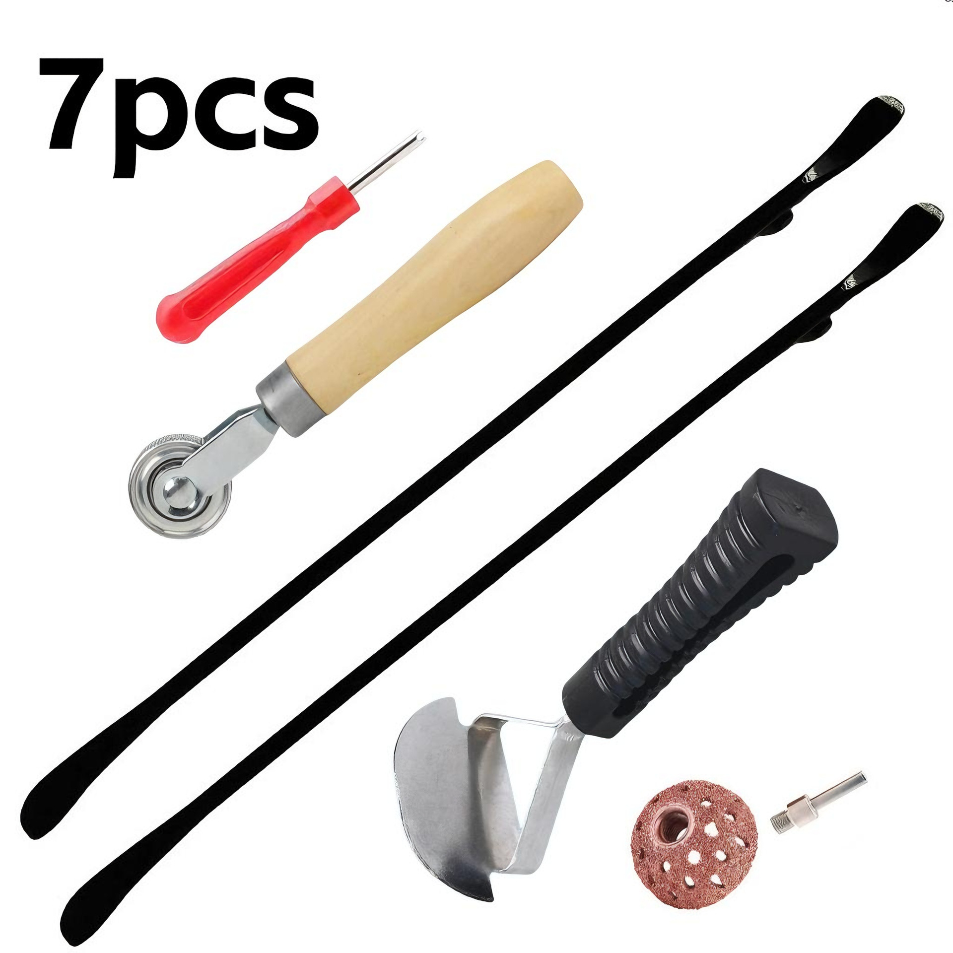 批发汽车拆装工具双头撬杠撬板两头扁撬棍补胎拆框专业拆胎神器