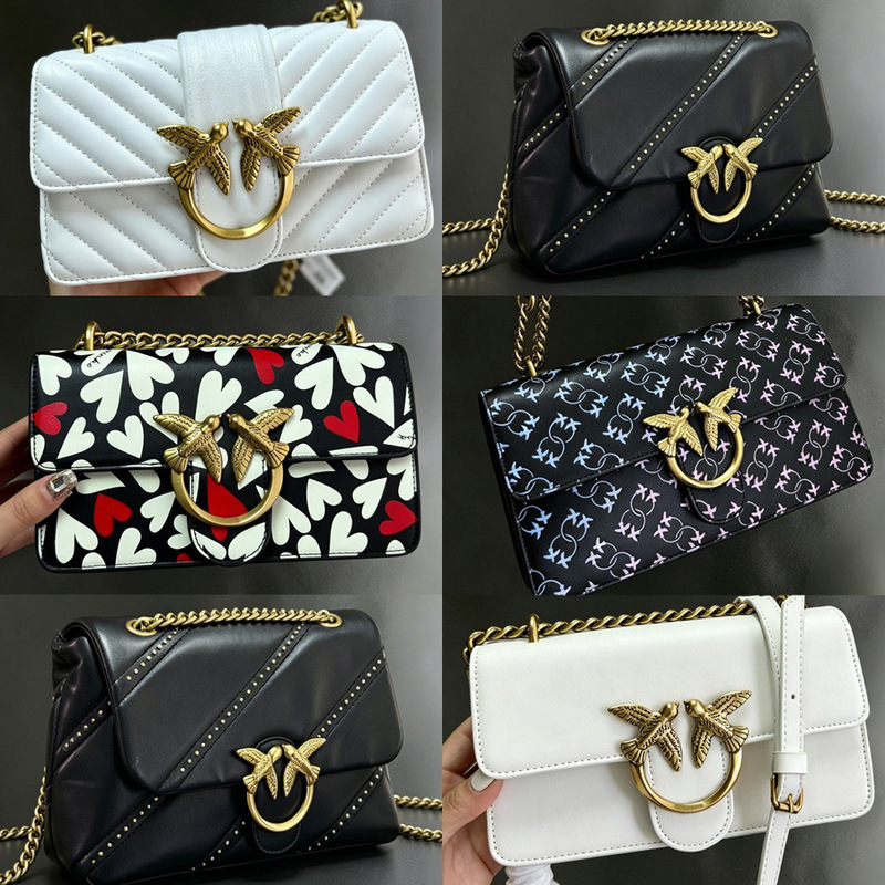 New Pinko-Style Swallow Bag, Genuine Leather Classic Model, High-Quality Dionysus Diagonal Shoulder Bag for Women, Available for Dropshipping New Pinko-Style Swallow Bag, Genuine Leather Classic Model, High-Quality Dionysus Diagonal Shoulder Bag for Women, Available for Dropshipping