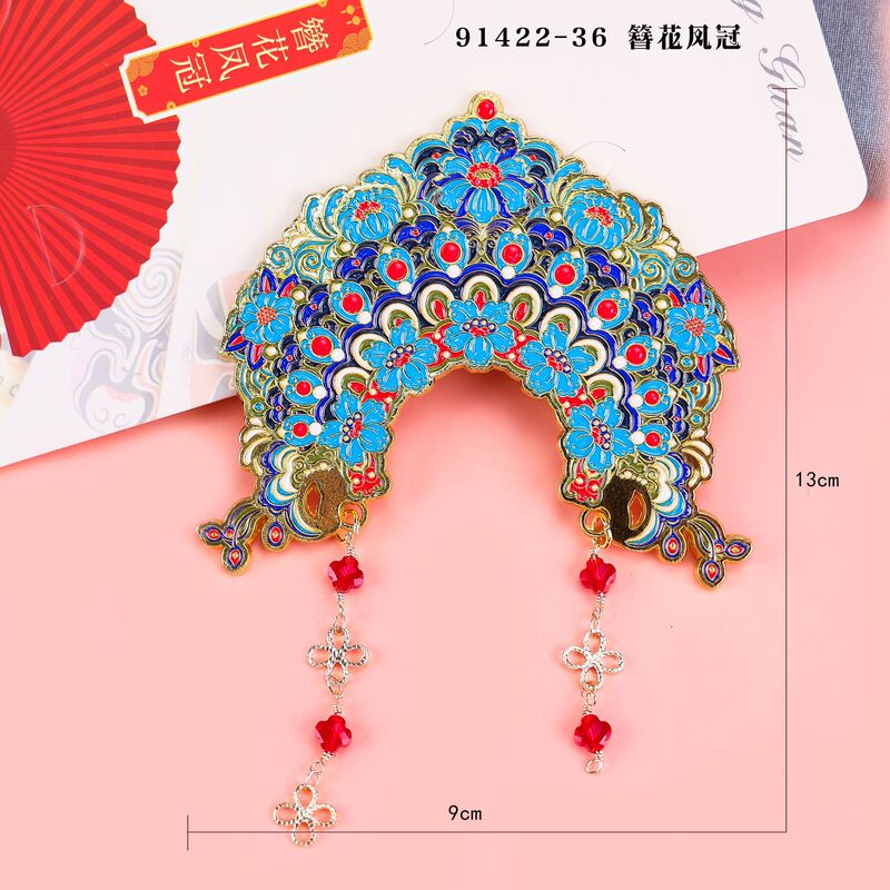 【鳳冠雲肩シリーズ】中国の特色ある観光スポット観光記念品国潮金属磁力冷蔵庫は卸売りを貼ります。|undefined