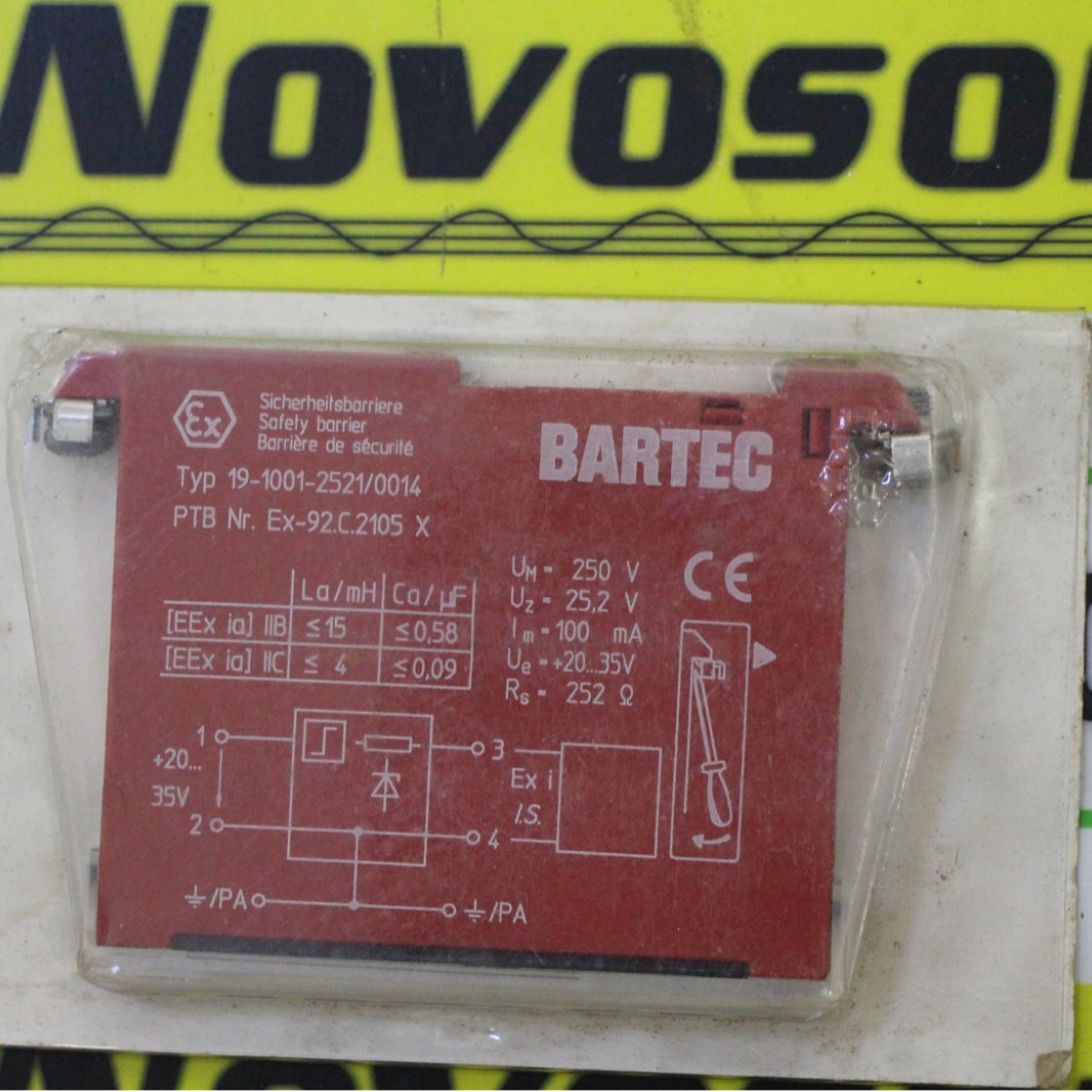 BARTEC继电器19-1001-2521/0014  EX-92.C.2105X咨询下单