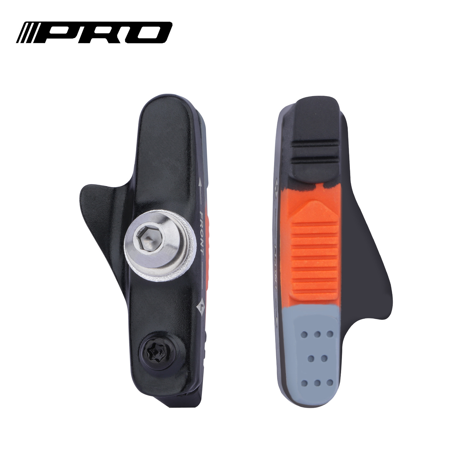 MEROCA Carretera almohadilla de freno anillo de aleación de aluminio C pastillas de freno 700C freno de la bicicleta bloque de freno de goma