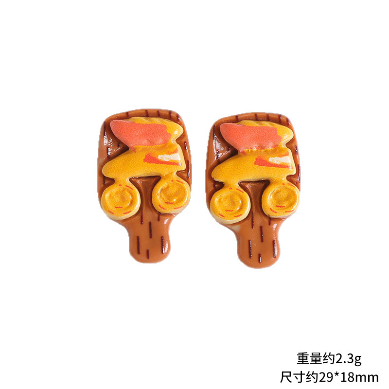 仿真微缩面包食玩树脂小配件diy奶油胶水杯冰箱贴鞋扣发饰品配件|undefined