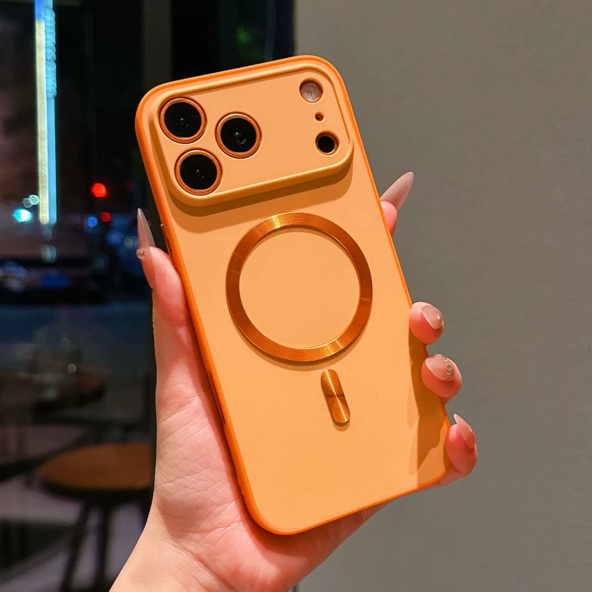 Colorful-orange [with magnetic ring]