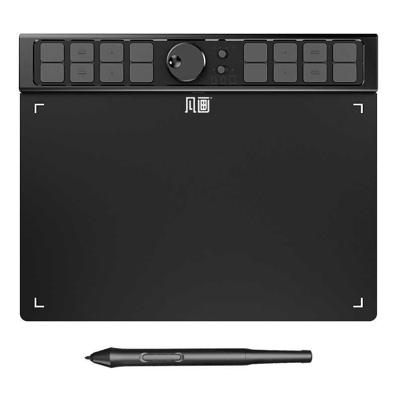 Students who are novice in drawing graphics tablet can connect mobile phone hand-drawing board computer drawing board writing board electronic drawing board