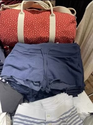 로우 엣지 네이비 블루 테리