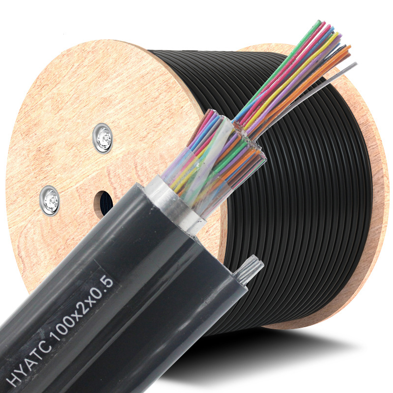 HYATC-100*2*0.5MM 自承式架空充油大对数电话线 市内通信电缆