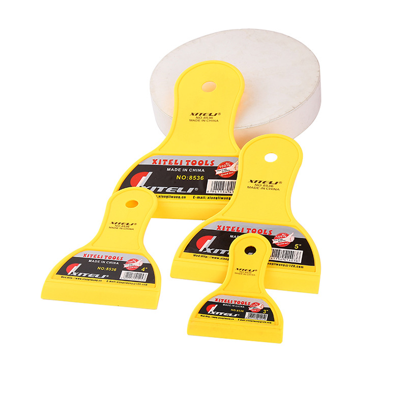 Pala de plástico de limpieza del coche teléfono móvil película de vidrio herramienta de limpieza Pequeña pala wallpaper Pared raspador de piel