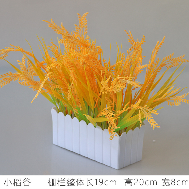 Flor artificial jardín de flores de plástico traje de valla de flores artificiales decoración de la ventana interior y exterior decoración floral decoración de la Mesa maceta flor